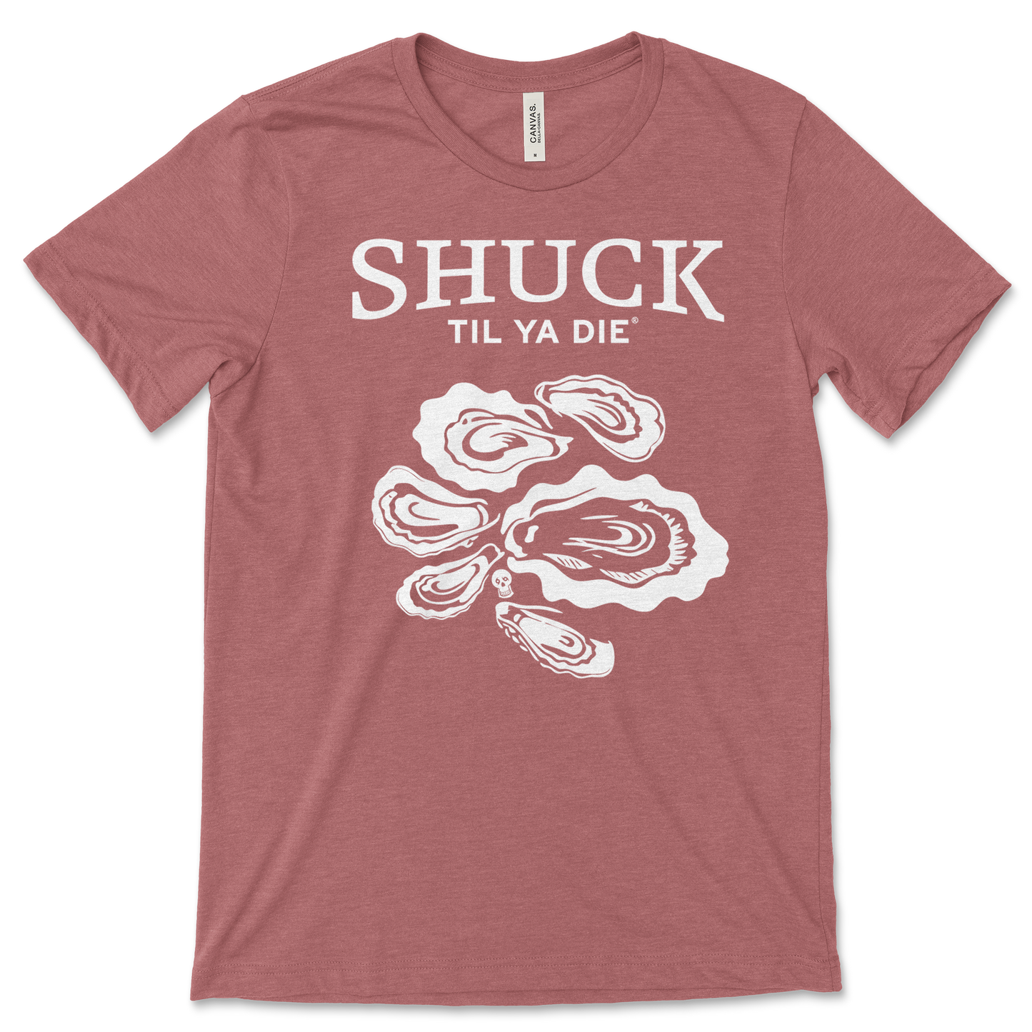 Shuck Til Ya Die Tee · Oysters
