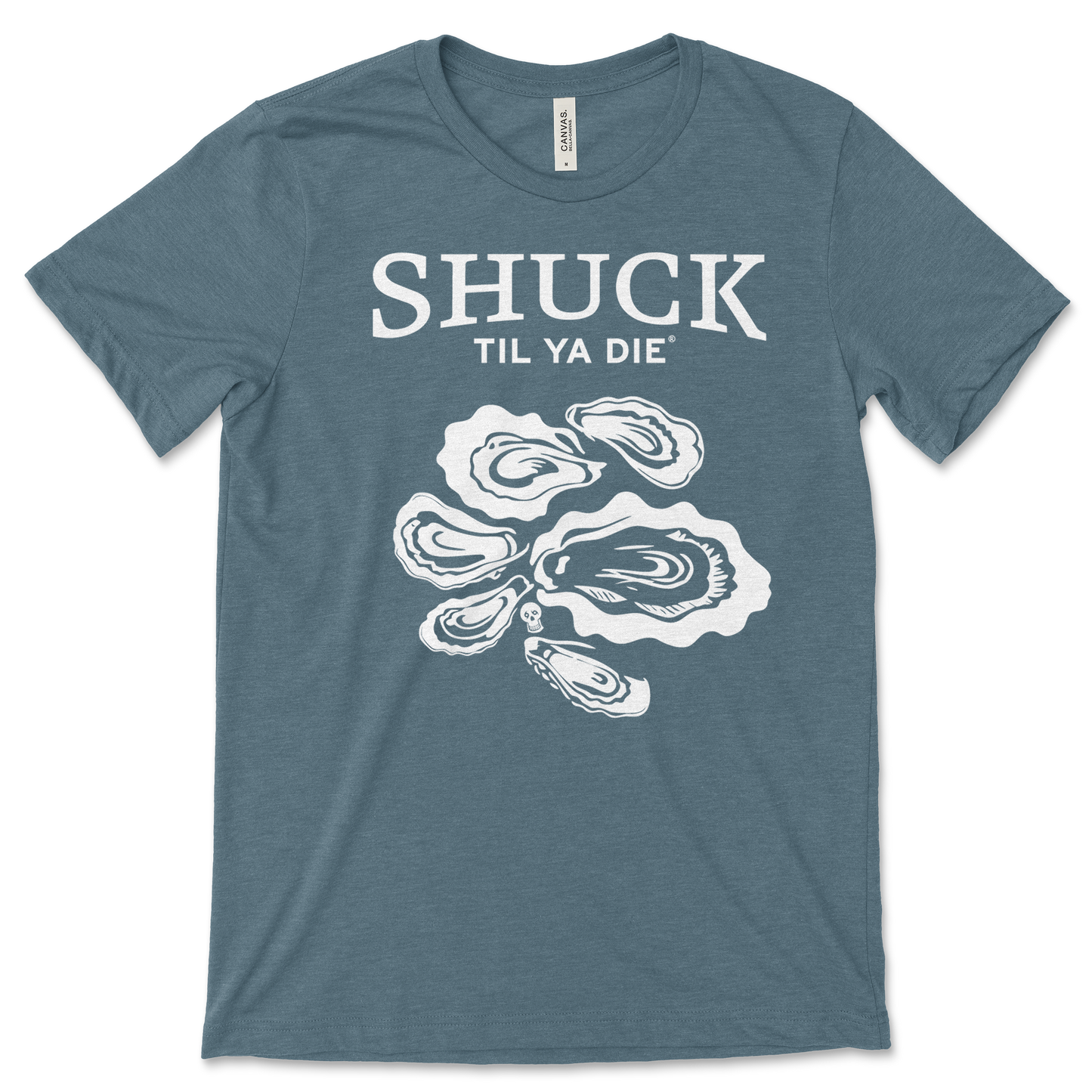 Shuck Til Ya Die Tee · Oysters
