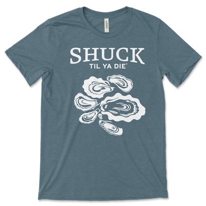 Shuck Til Ya Die Tee · Oysters