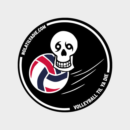 Volleyball Til Ya Die Sticker