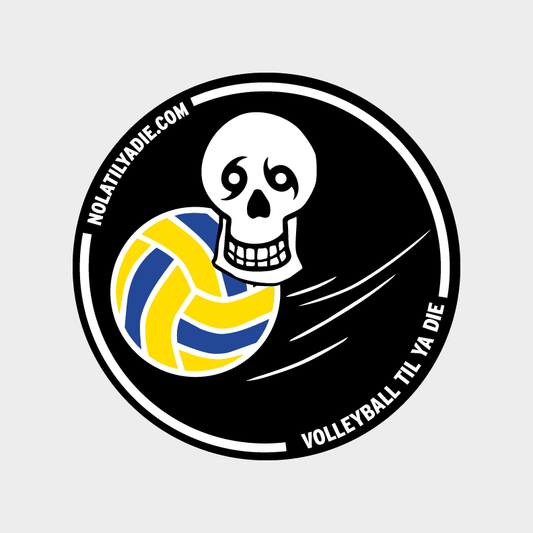 Volleyball Til Ya Die Sticker