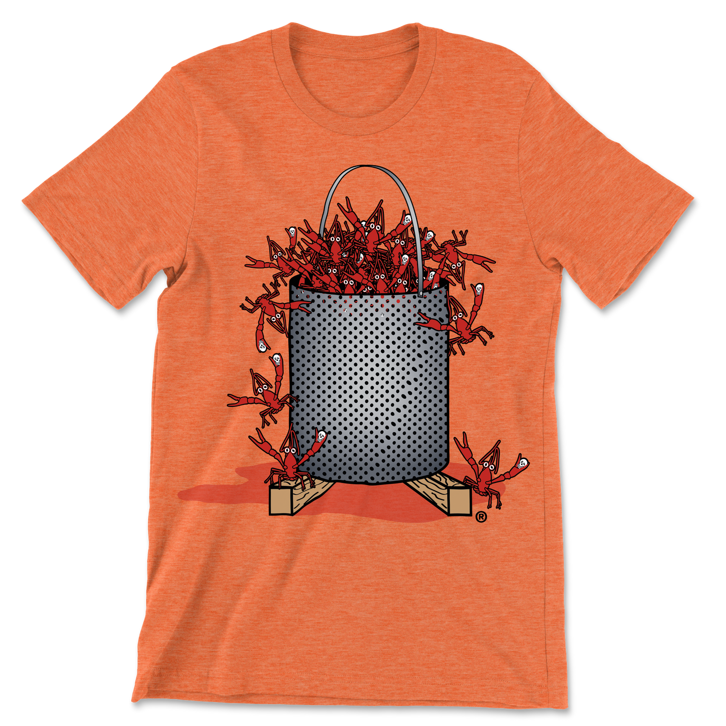 Boil Til Ya Die T-Shirt · Crawfish Pot