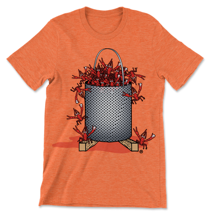 Boil Til Ya Die T-Shirt · Crawfish Pot