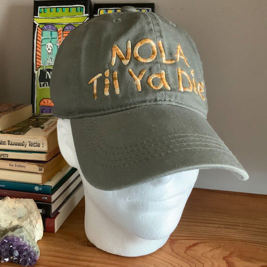 Nola Hat Olive Gold