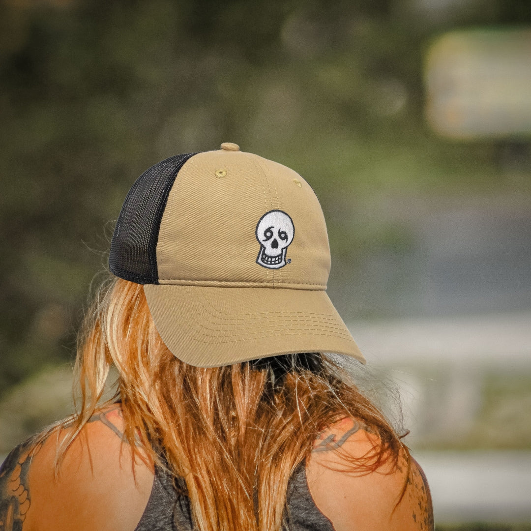 Nola Til Ya Die Hat - Skull - Meshback