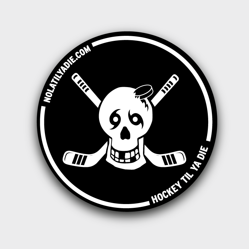 Hockey  Til Ya Die Sticker