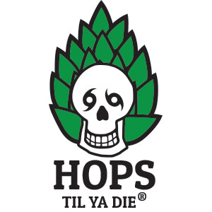 Hops Til Ya Die Design - Skull