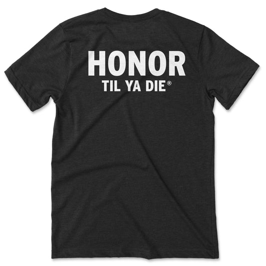 k9 Til Ya Die T-Shirt . Big Words