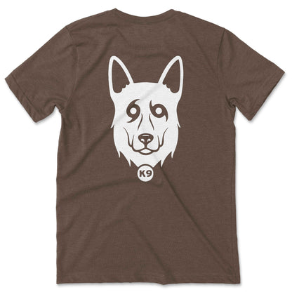 k9 Til Ya Die T-Shirt . Big Back K9