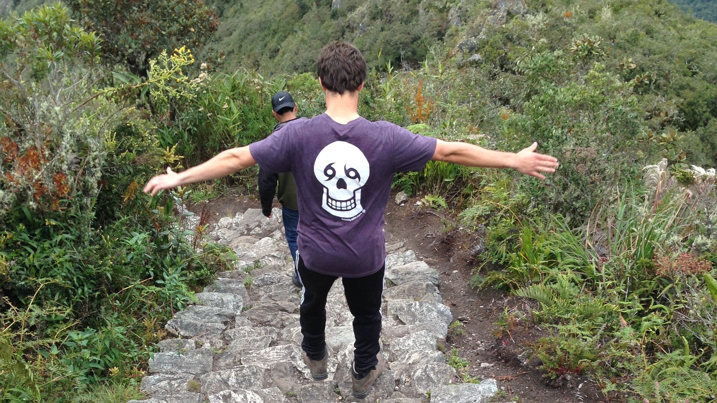 Nola Til Ya Die in Machu Picchu, Peru. 