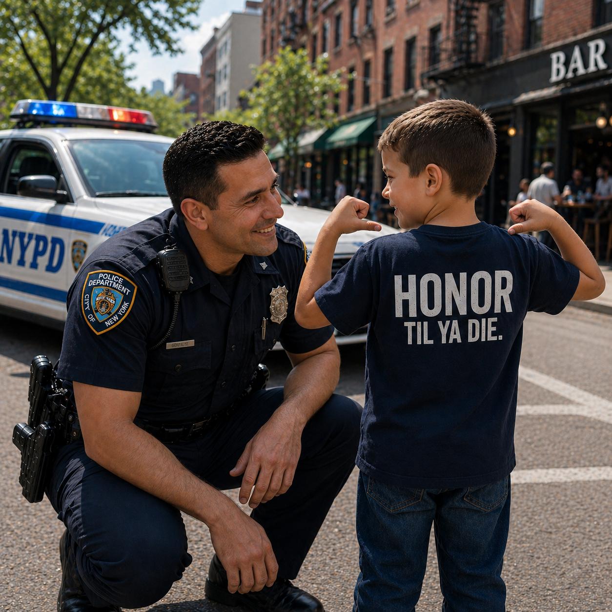 Honor Til Ya Die Police Tee