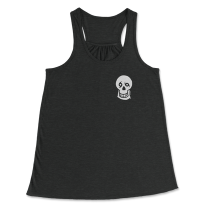 Skull Racerback, Left Chest