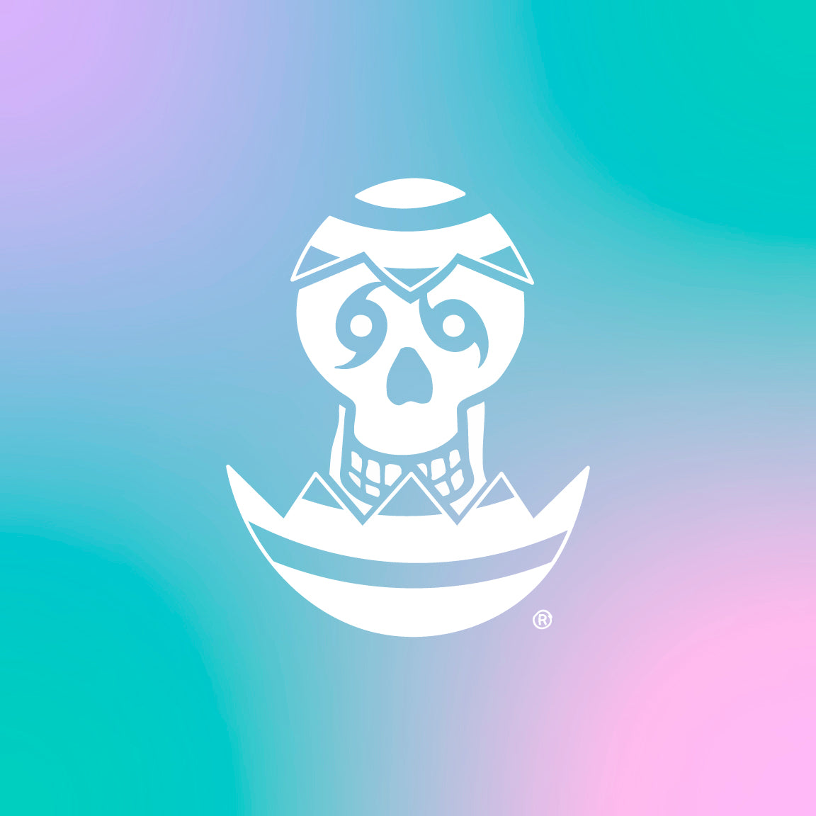 Skull Easter Egg Design