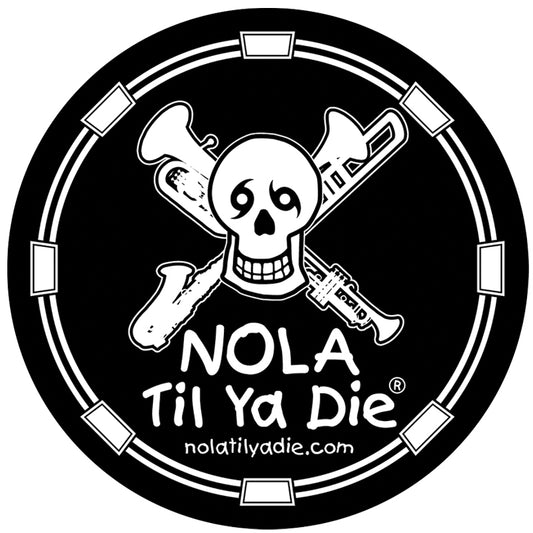 Nola Til Ya Die Instruments Sticker