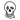 Skull Sticker