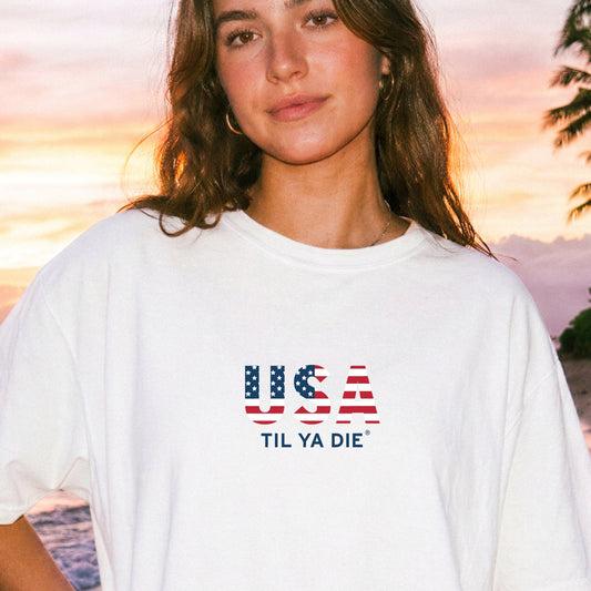 USA Til Ya Die Tee
