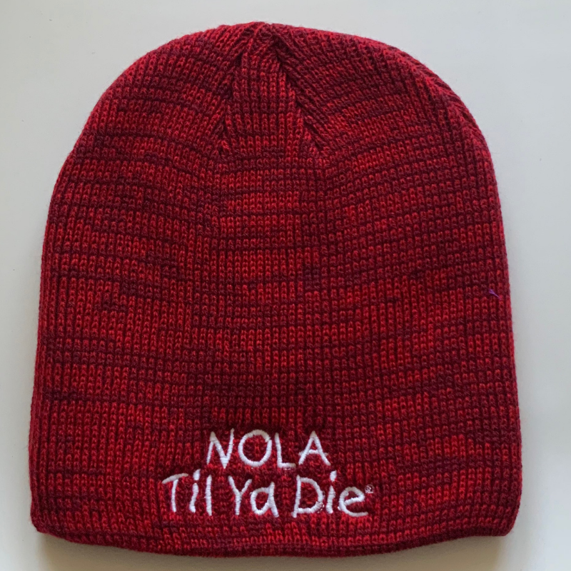 Nola Til Ya Die Beanie, Marled Knit