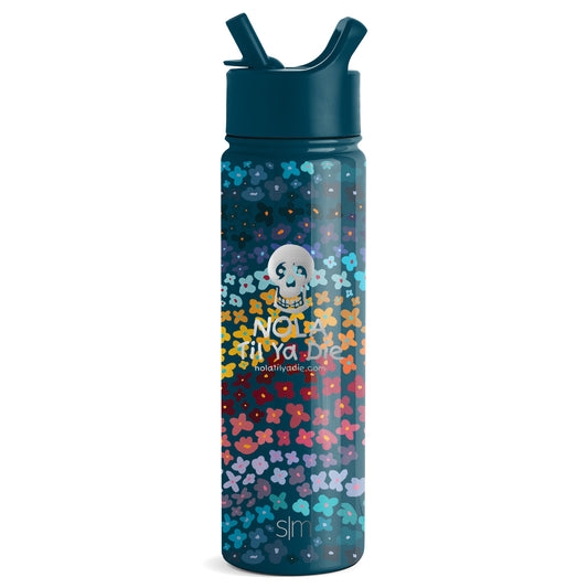 Nola Til Ya Die Water Bottle, 22 oz