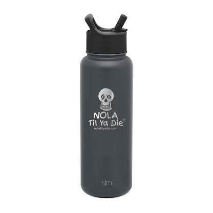 Nola Til Ya Die Water Bottle, 40 oz