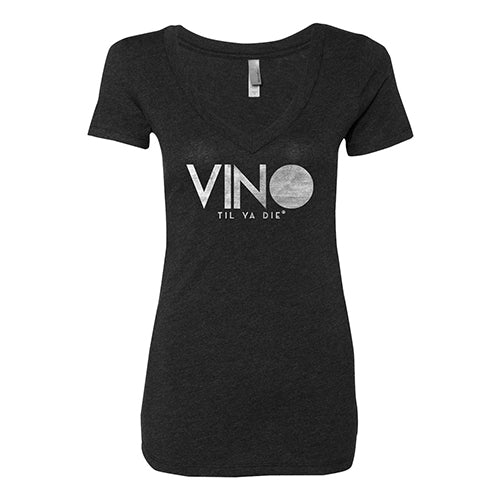 Vino Til Ya Die Women's V-Neck