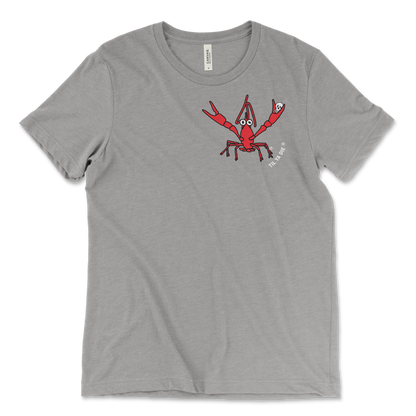 Crawfish Tee, Left Chest