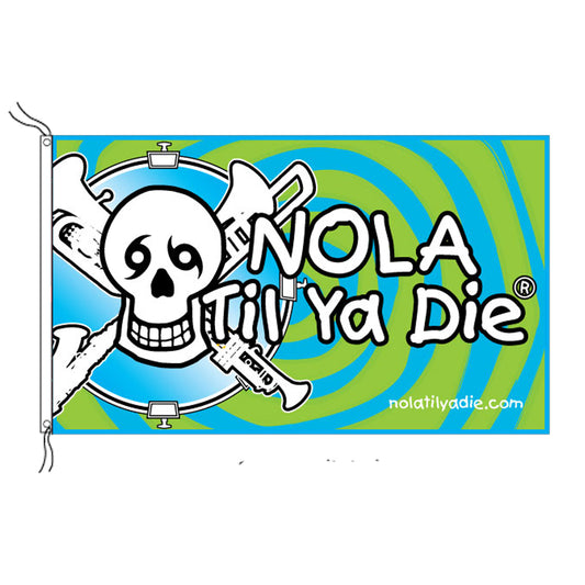 Nola Til Ya Die Instruments Flag