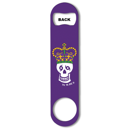 Skull King / Queen Bottle Opener, Mardi Gras