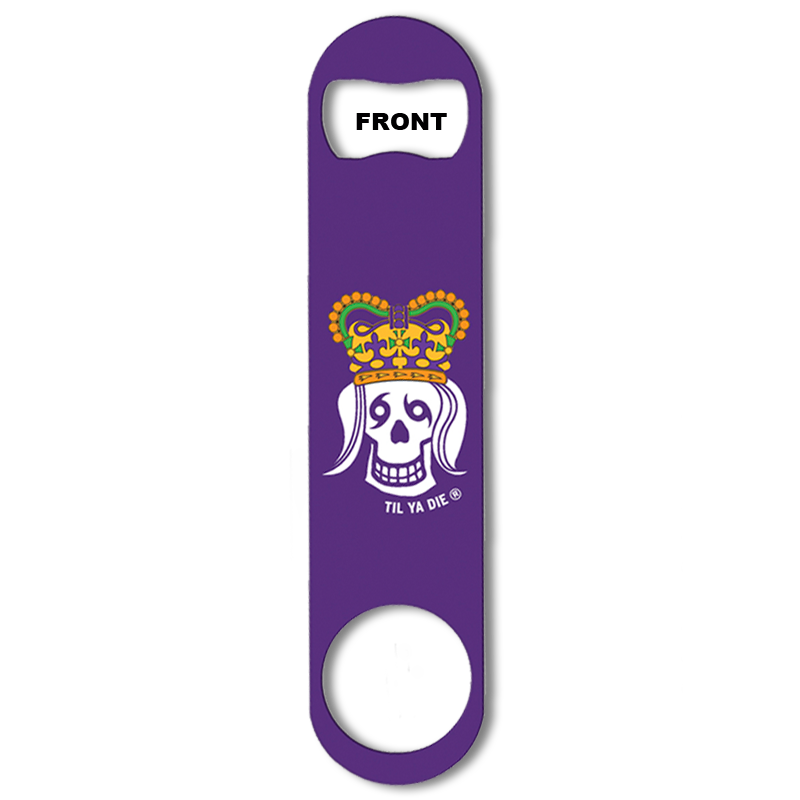 Skull King / Queen Bottle Opener, Mardi Gras