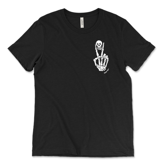 Peace Sign Skull Tee