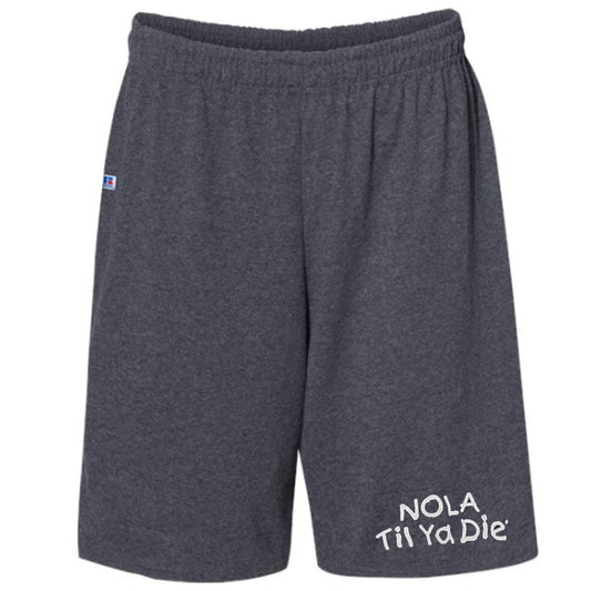 Nola Til Ya Die 10" Cotton Shorts