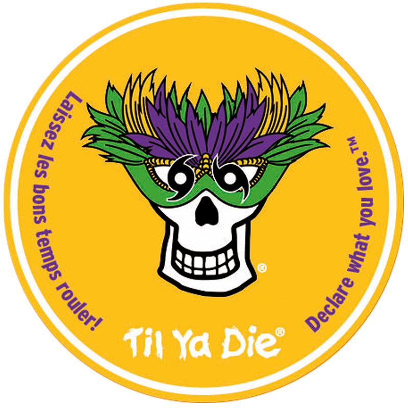 Skull Mask Sticker