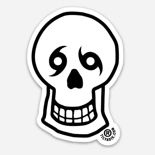 Skull Sticker