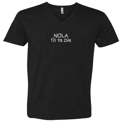 Nola Til Ya Die Women's V-Neck