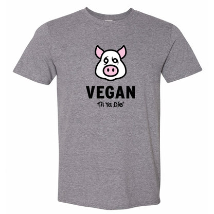 Vegan Til Ya Die Pig Tee