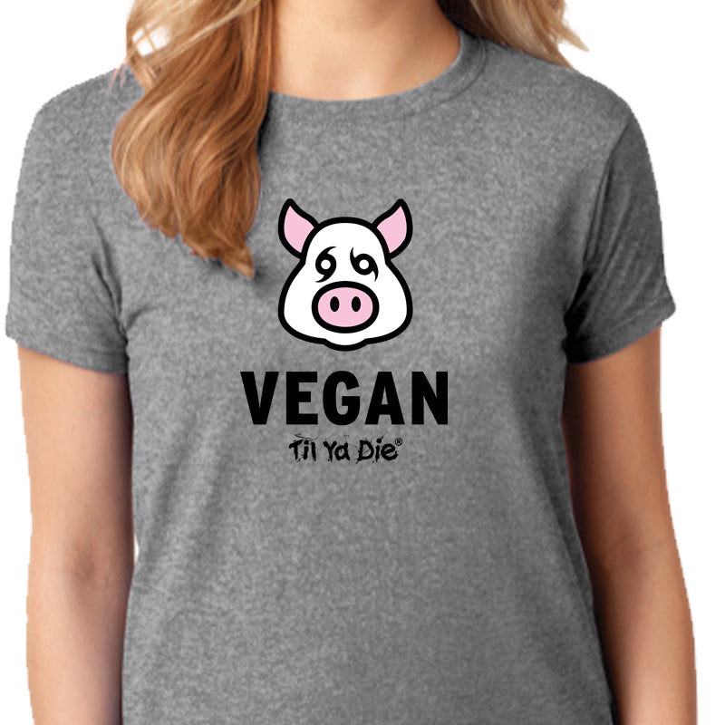 Vegan Til Ya Die Pig Tee